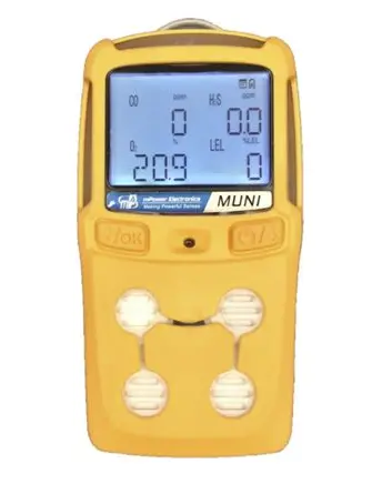 Mpower Muni Mp425 Pre-Configured Four-Gas Detector 1