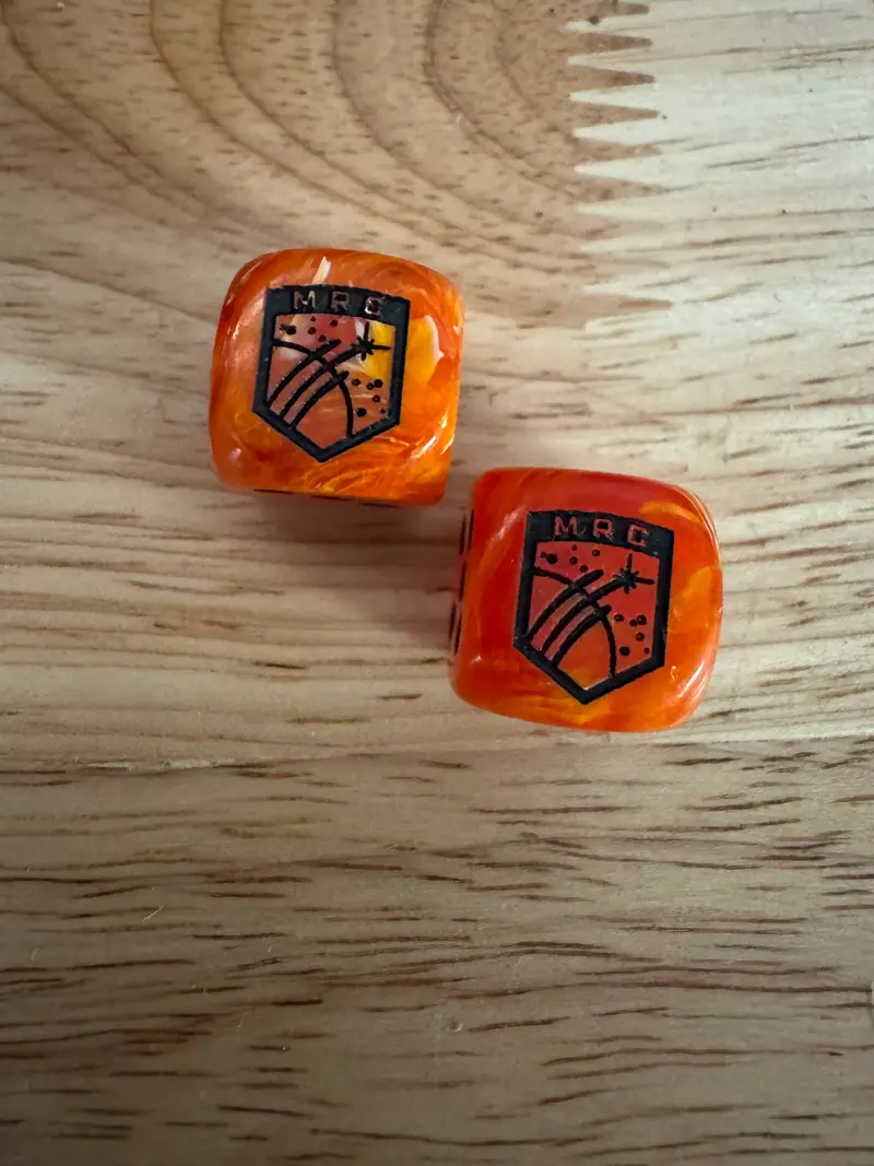 Mrc (Mechcommand Review Circuit) Dice Pair 1