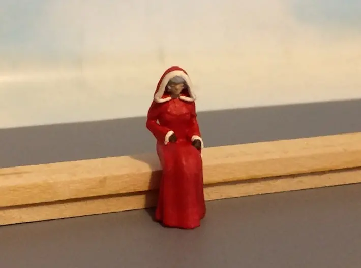 Mrs. Claus Sitting 1