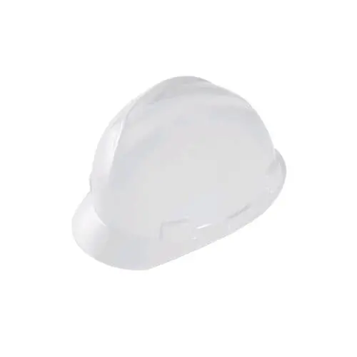 Msa V-Gard Hard Hat - Staz-On Suspension - White #463942 1