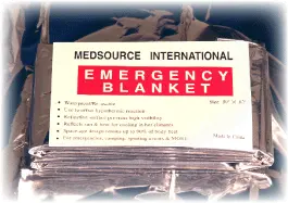 Mtr Mylar Emergency Space Blanket 1