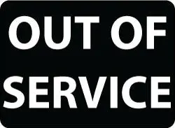 Mtr Out Of Service Magnet 1
