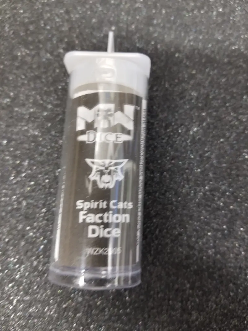 Mwda Spirit Cats Dice Set In Tube 1