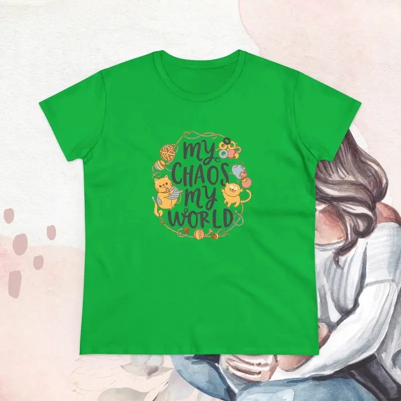 My Chaos My World Women Graphic Shirts 10