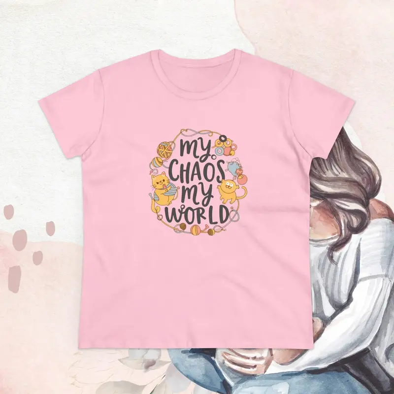 My Chaos My World Women Graphic Shirts 12