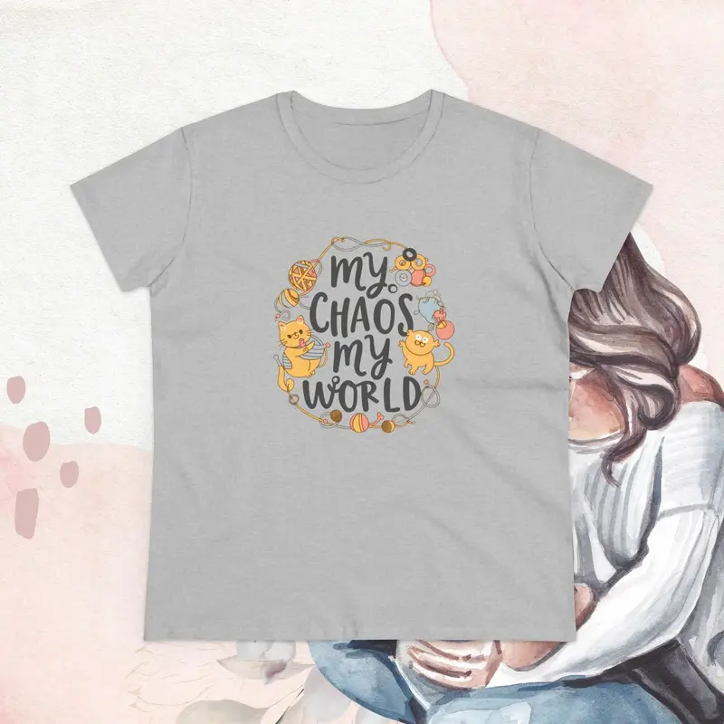 My Chaos My World Women Graphic Shirts 14