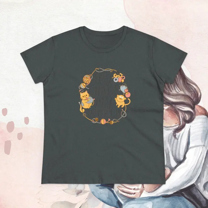 My Chaos My World Women Graphic Shirts 16