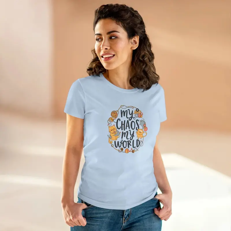 My Chaos My World Women Graphic Shirts 19