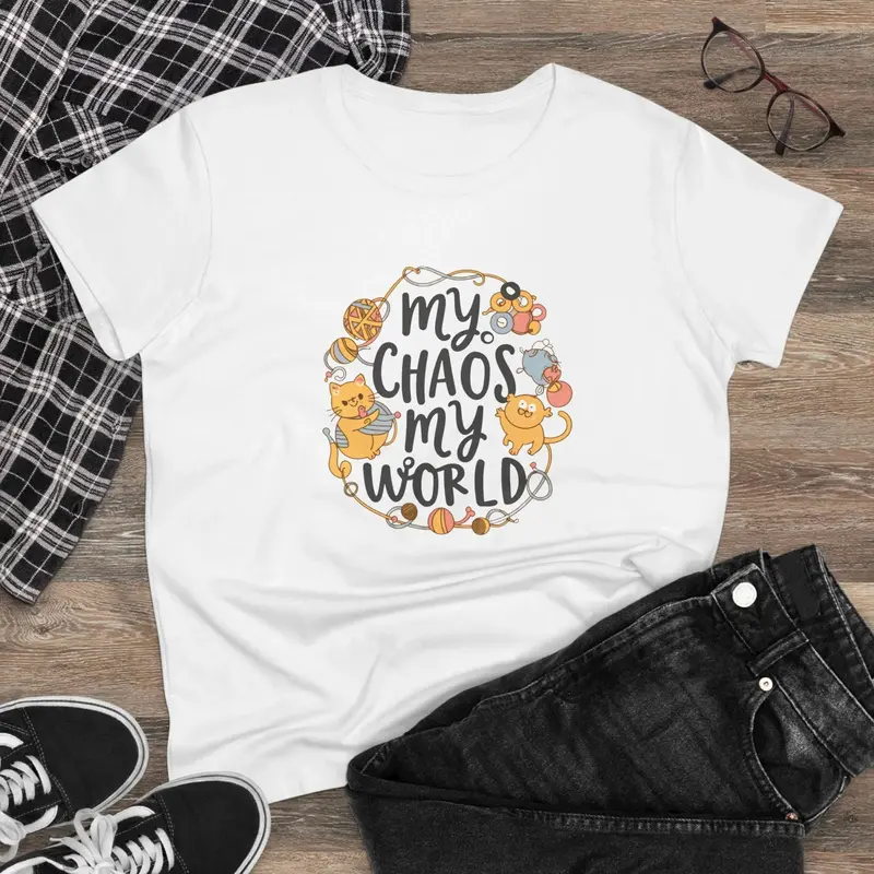 My Chaos My World Women Graphic Shirts 2
