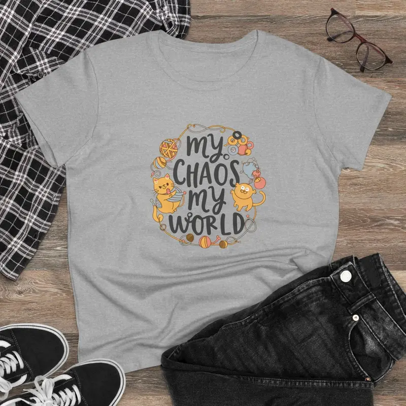 My Chaos My World Women Graphic Shirts 4