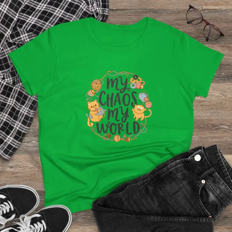 My Chaos My World Women Graphic Shirts 4