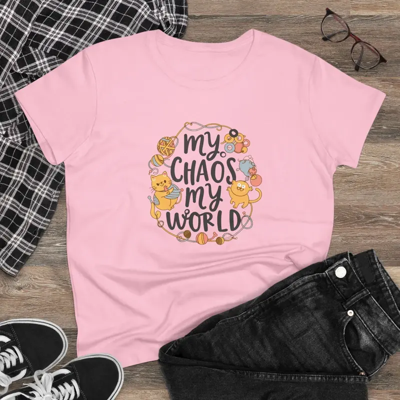 My Chaos My World Women Graphic Shirts 5