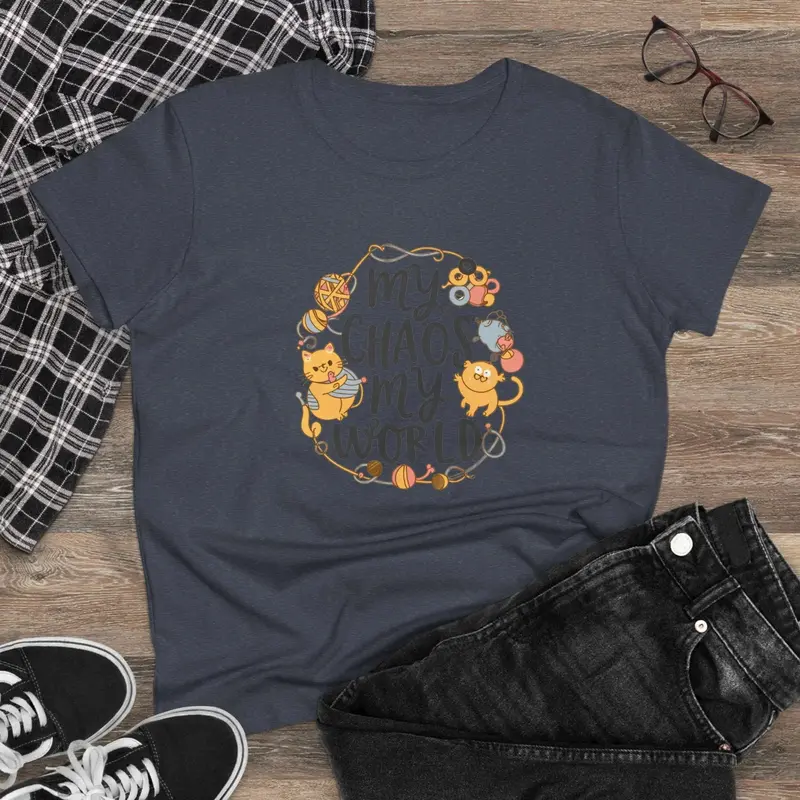 My Chaos My World Women Graphic Shirts 7