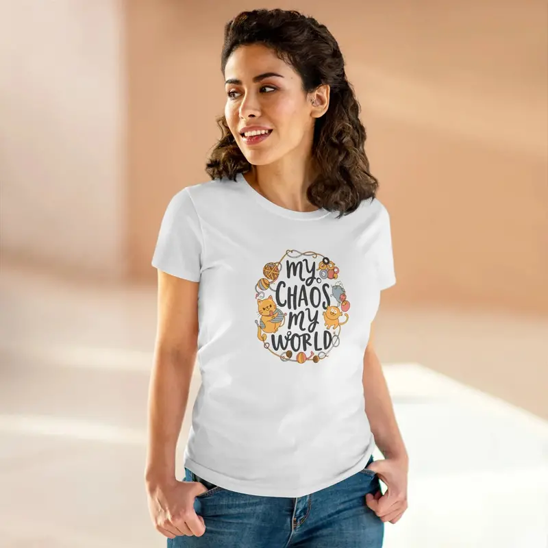My Chaos My World Women Graphic Shirts 9