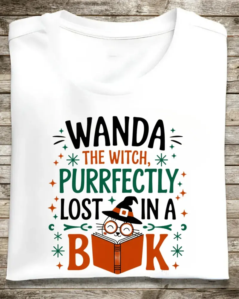 Mystic Spellbook Cotton Tshirt 1