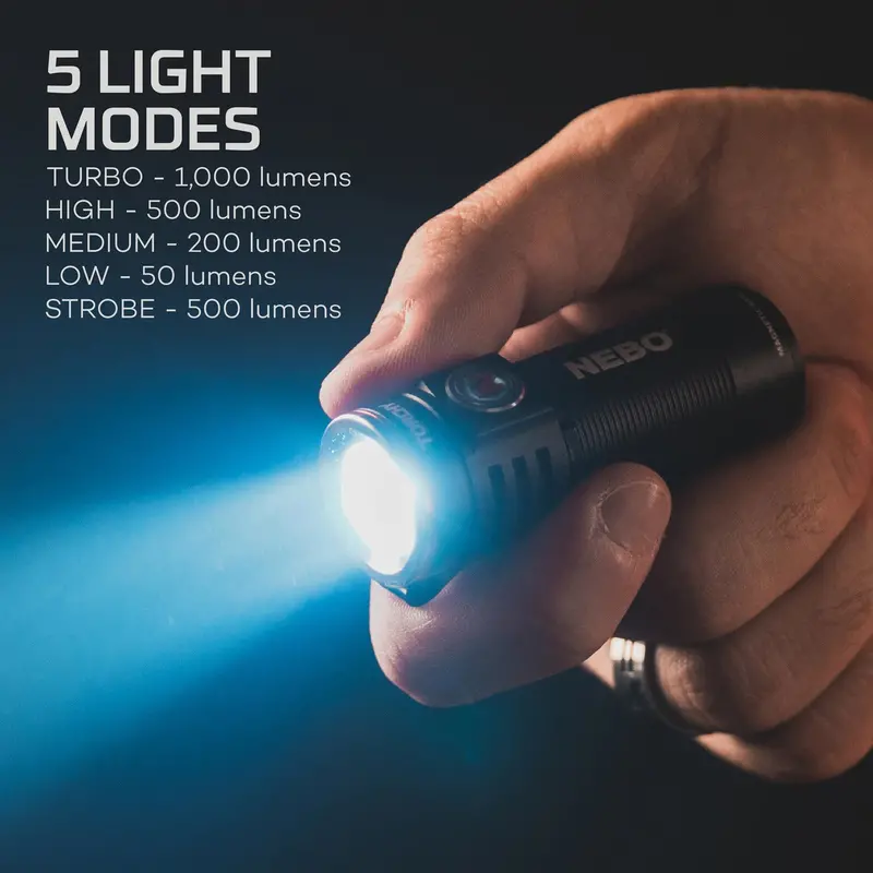 Nebo Torchy Rechargeable Pocket Flashlight 2