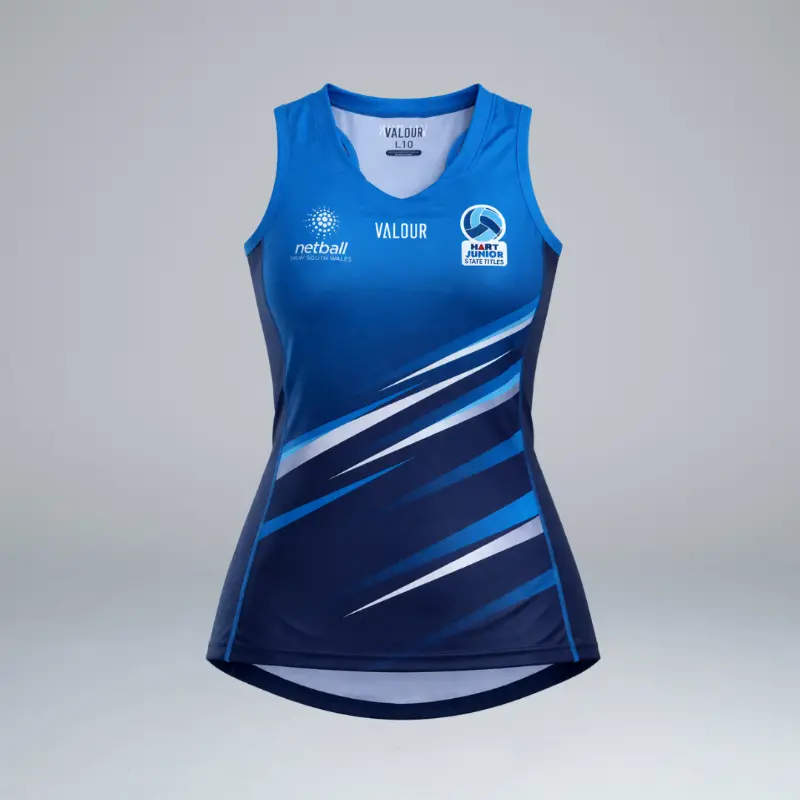 Netball Nsw Junior State Titles Singlet 1
