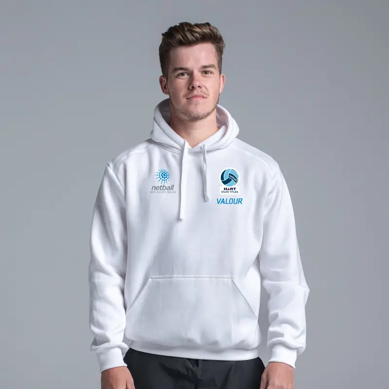 Netball Nsw State Titles White Hoodie 1