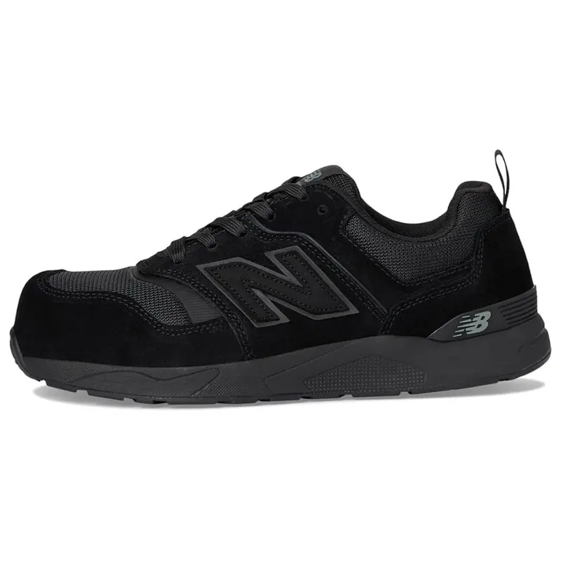 New Balance Elite Lite Men's Work Composite Toe Sd Safety Csa Shoe Mcelsdp-B - Black 2