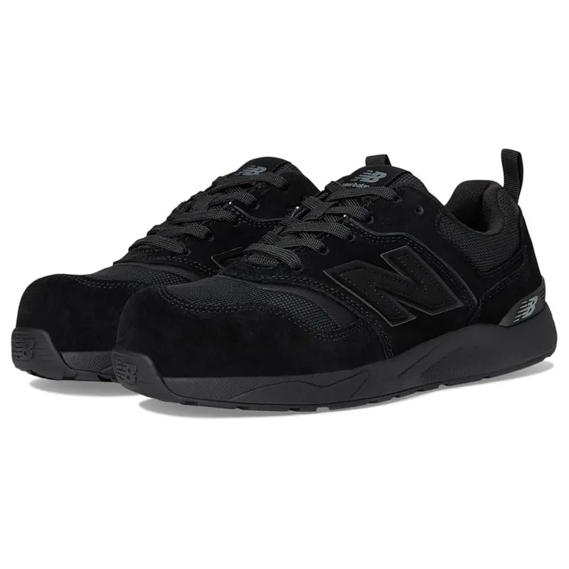 New Balance Elite Lite Men's Work Composite Toe Sd Safety Csa Shoe Mcelsdp-B - Black 6