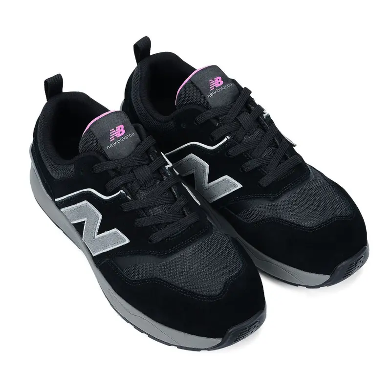New Balance Elite Lite Women's Work Composite Toe Safety Csa Shoe Wcelehp-B - Black/Rose 9
