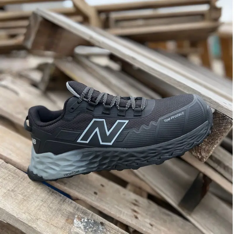 New Balance Fresh Foam Cremorne Men's Lightweight Composite Toe Safety Csa Shoe Mcfcehp-B - Black/Grey 1