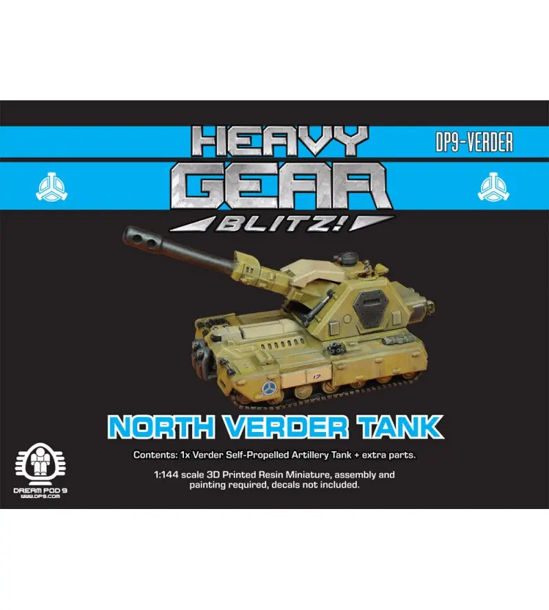New Verder Self-Propelled Artillery Tank 1