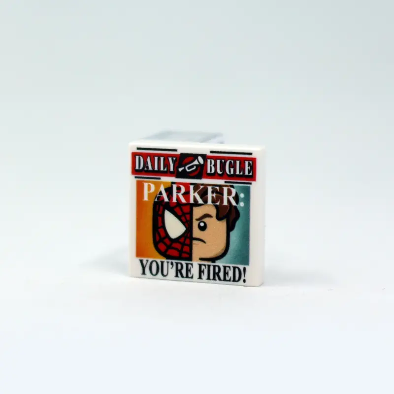 Newspaper - Parker Fired - 2X2 Tile 1