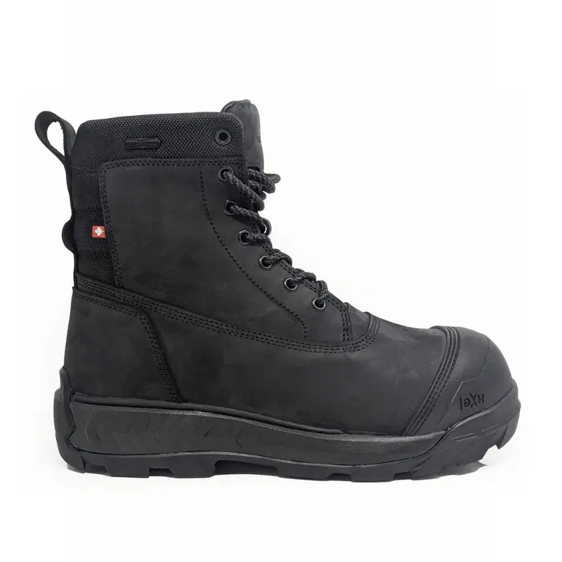 Nex Grip Ice Victor Pro 8" Unisex Winter Composite Toe Work Boot With Internal Met Guard Pw2083blk 3