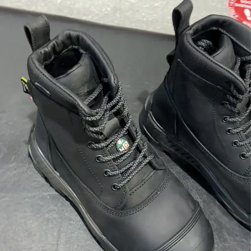 Nex Grip Ice Victor Pro 8" Unisex Winter Composite Toe Work Boot With Internal Met Guard Pw2083blk 6