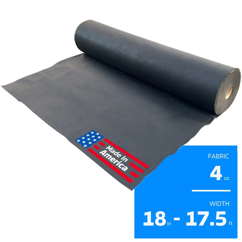 Non-Woven Geotextile Filter Fabric (4 Oz) For French Drains & Landscaping - Made In Usa 1