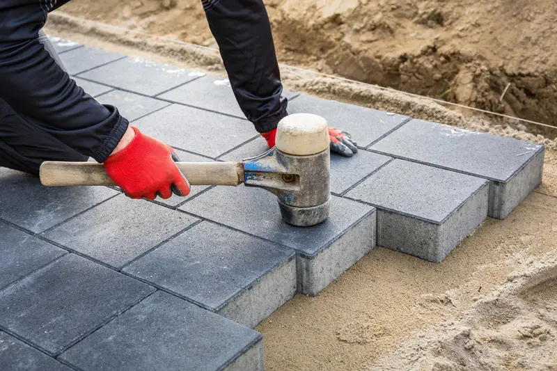 Non-Woven Geotextile Paver Underlayment Fabric (8 Oz) - All Pavers Types - Made In Usa 10