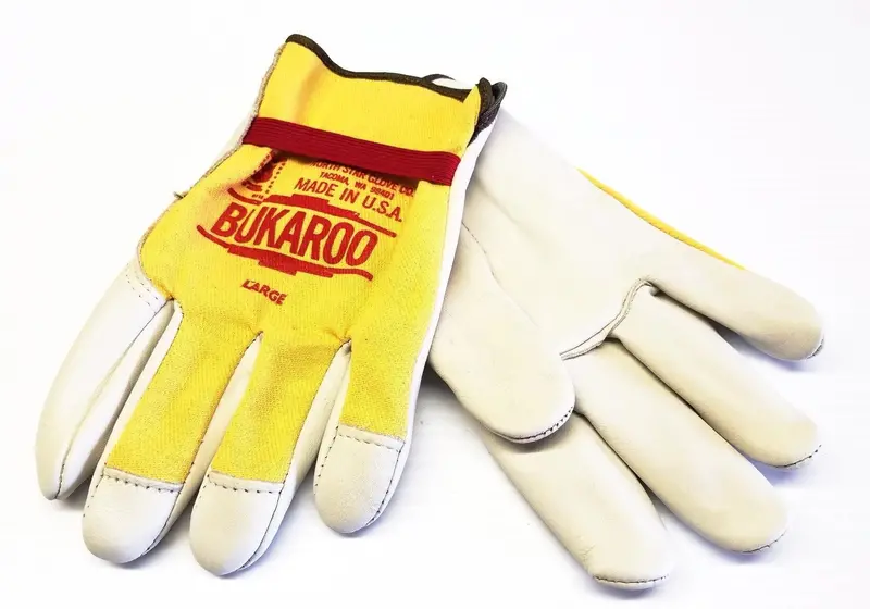 North Star Unlined Bukaroo Cowhide Palm Driver Gloves #310 3