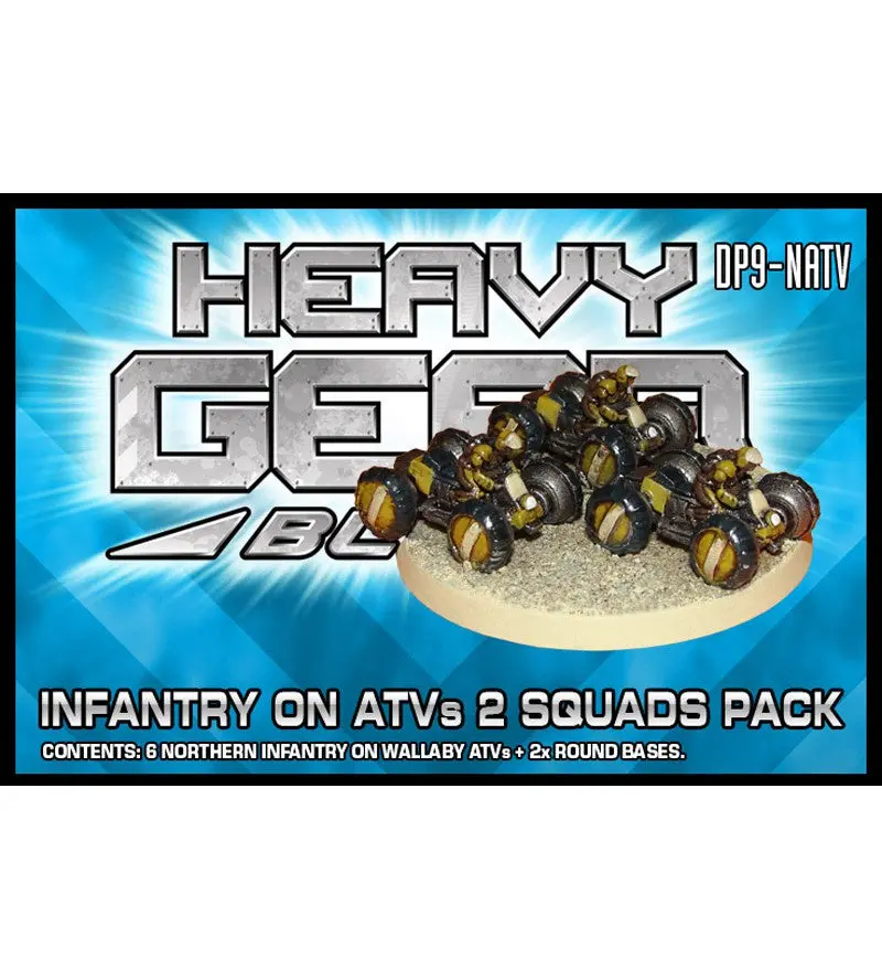 Northern Infantry On Atvs 2 Squads Pack 1
