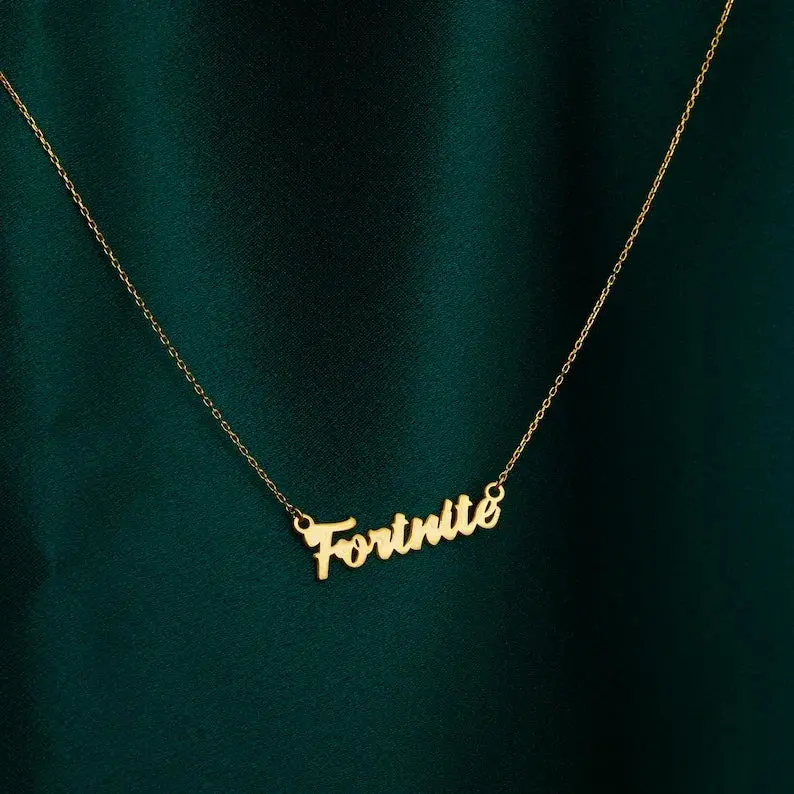 Novel Fashion Customizable Name Design Versatile Necklace 1