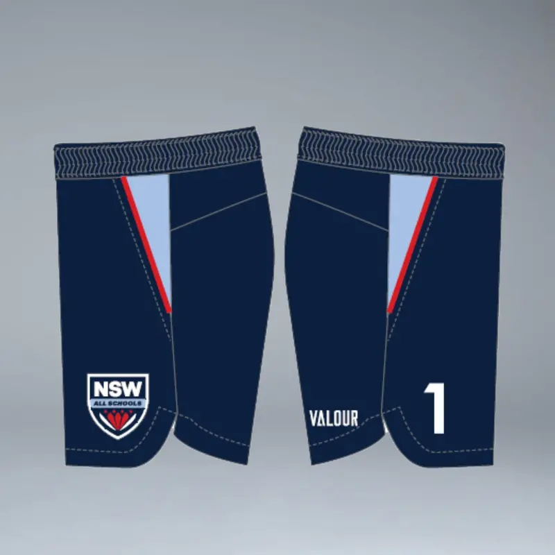 Nsw All Schools Unisex Numbered Playing Short 3