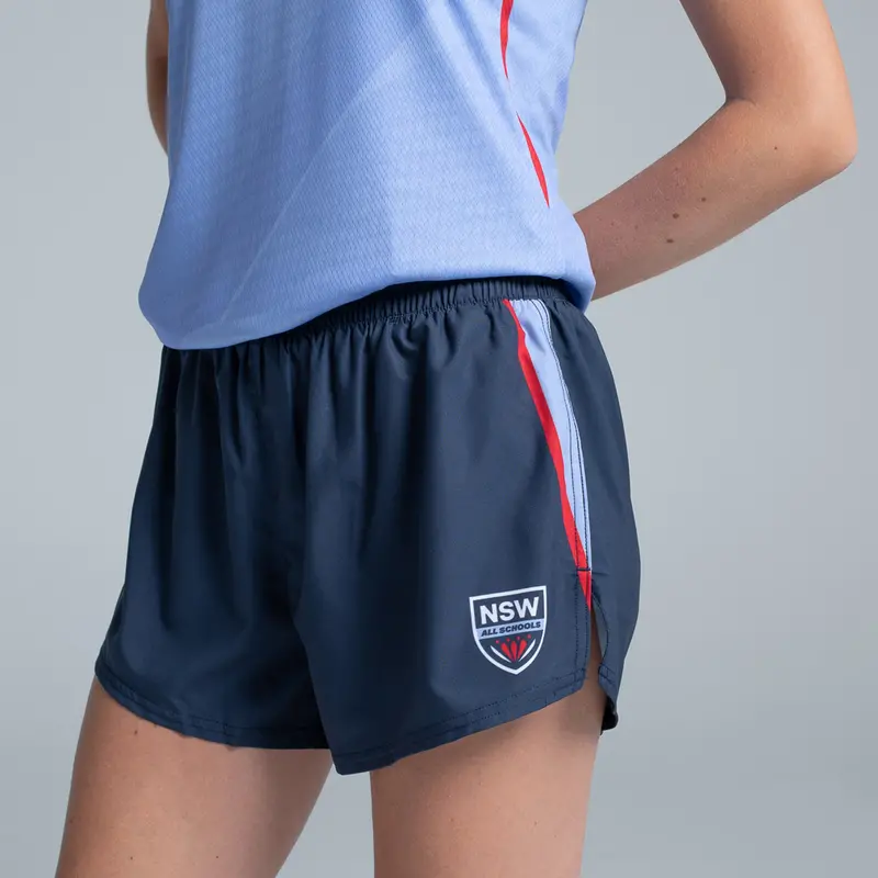Nsw All Schools Unisex Running Split Shorts 1
