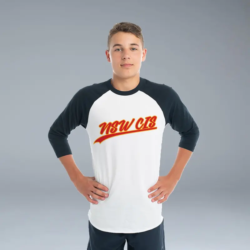 Nsw Cis Baseball 3/4 Sleeve Tee 1