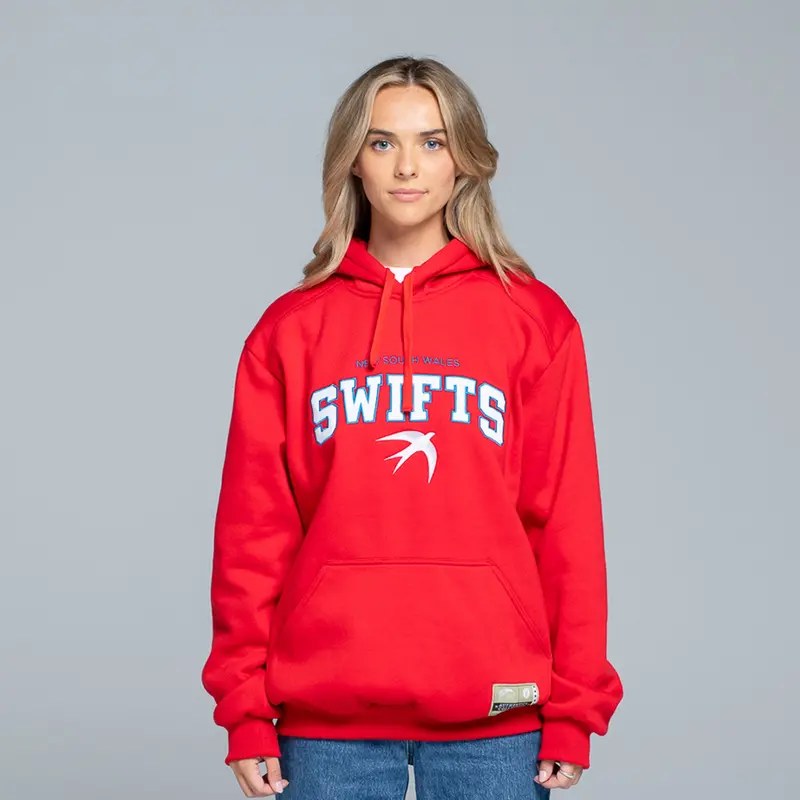 Nsw Swifts Authentics Red Hoodie 1