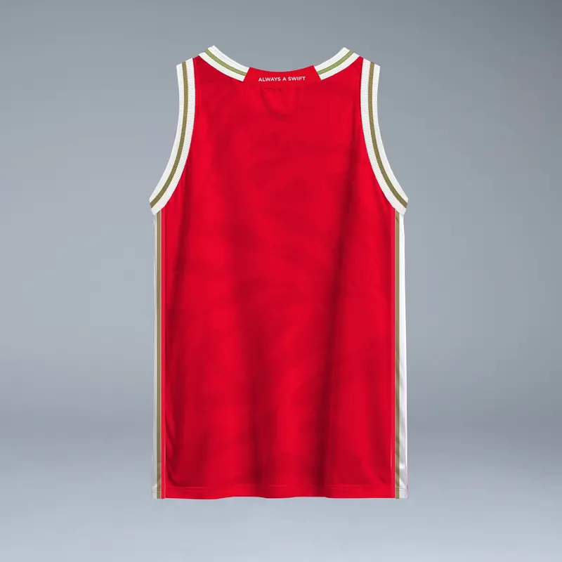 Nsw Swifts Authentics Red Singlet 2