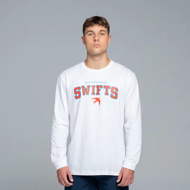 Nsw Swifts Long Sleeve Retro Tee 1