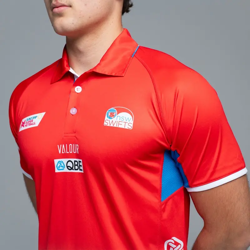 Nsw Swifts Men's Replica Polo 3