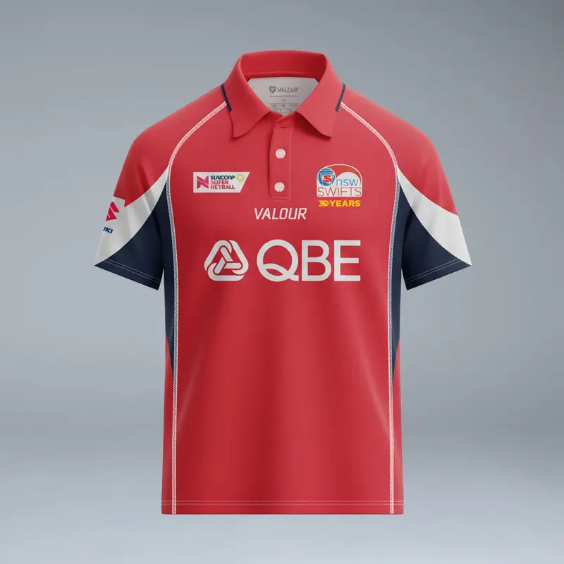 Nsw Swifts Unisex Media Polo 3