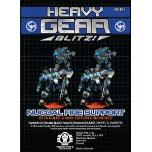 Nucoal Fire Support Squad (4 Minis: 2X Chevalier, 2X Chasseur) 1