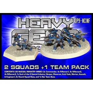 Nucoal Infantry 2 Squads +1 Team Pack 1