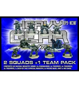 Nucoal Infantry 2 Squads +1 Team Pack 2