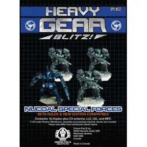 Nucoal Special Forces Squad (4 Minis: 4X Espion) 1