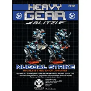 Nucoal Strike Squad (4 Minis: 4X Cuirassier) 1