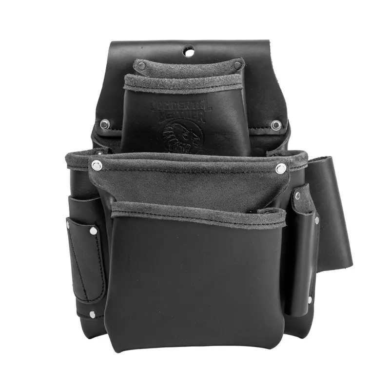 Occidental Leather 3 Pouch Pro Fastener Bag Black #B5060 2