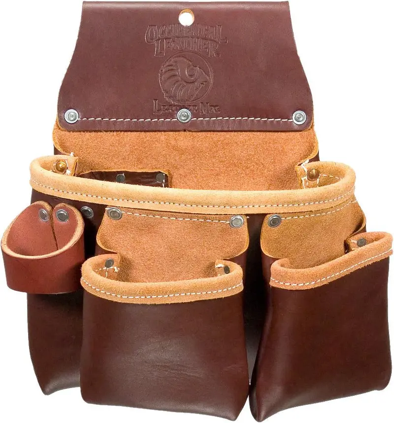 Occidental Leather 3 Pouch Pro Tool Left Handed Bag #5017Dblh 1